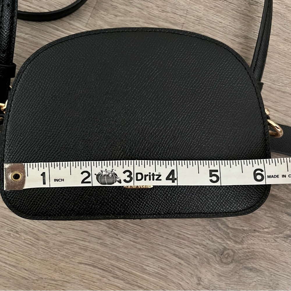 Coach Black Leather Crossbody Camera Bag - Picture 9 of 10